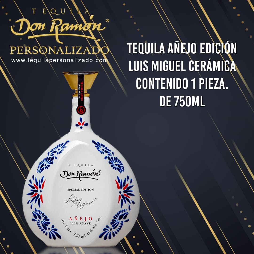 Edición Especial Añejo Luis Miguel Cerámica