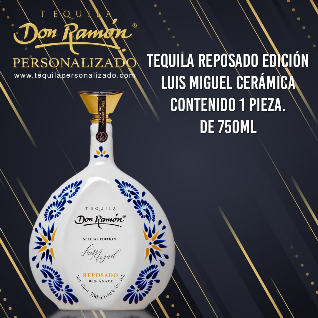 Edición Especial Reposado Luis Miguel Cerámica